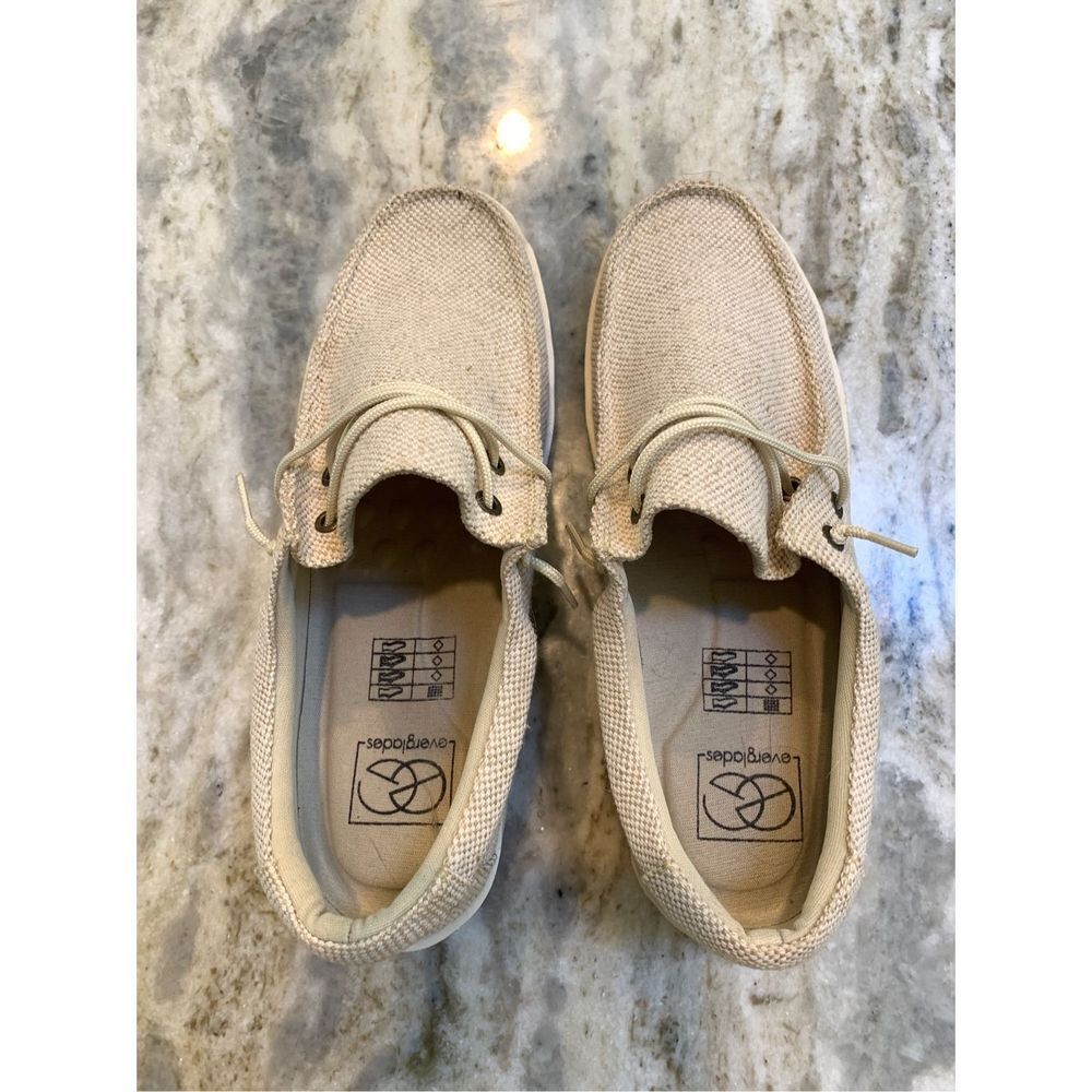 Taupe Canvas Shoes Size 9 #shoes #casual shoes